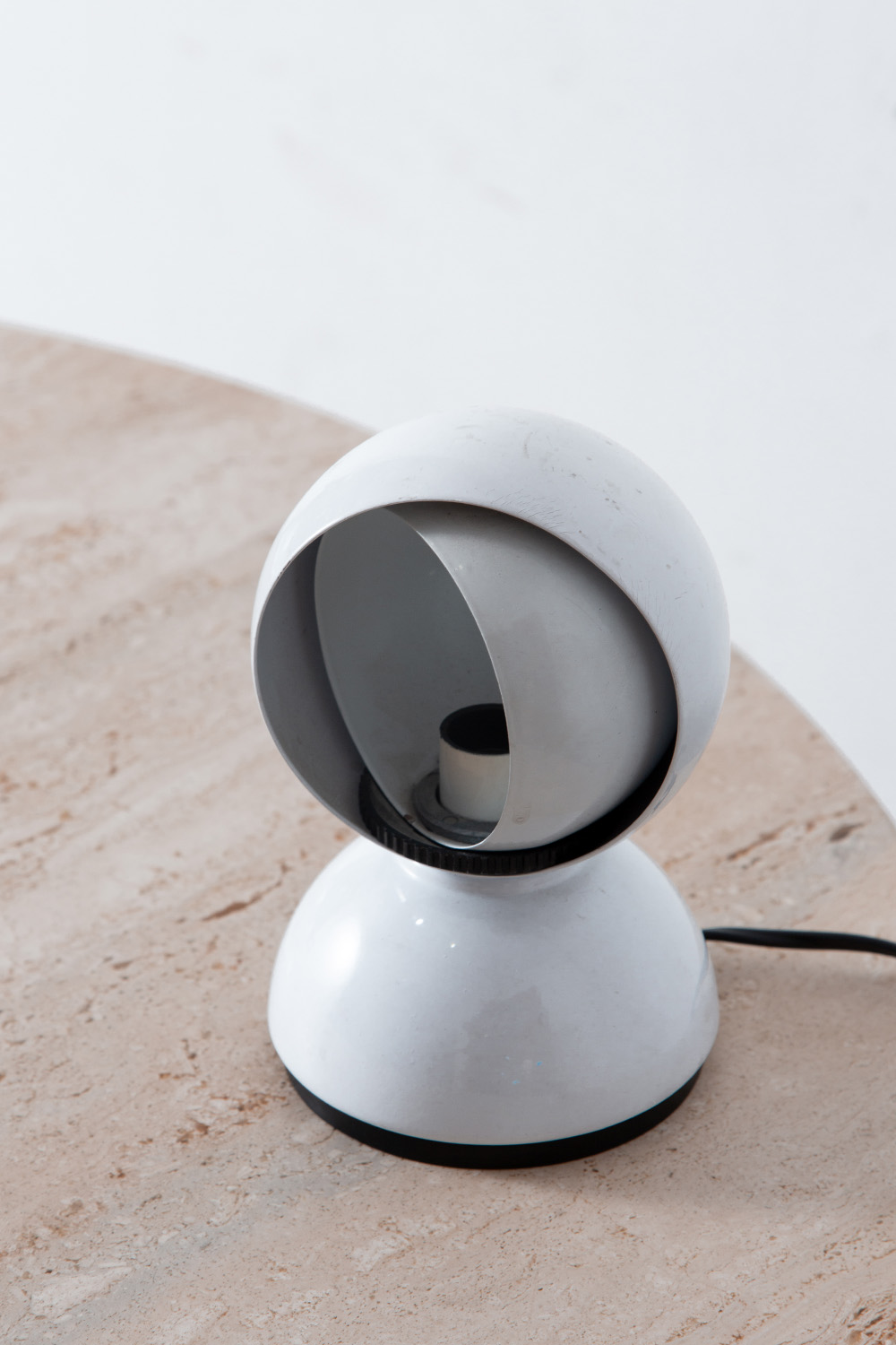 ‘Eclisse’ Lamp by Vico Magistretti for Artemide in Steel , 1st Edition