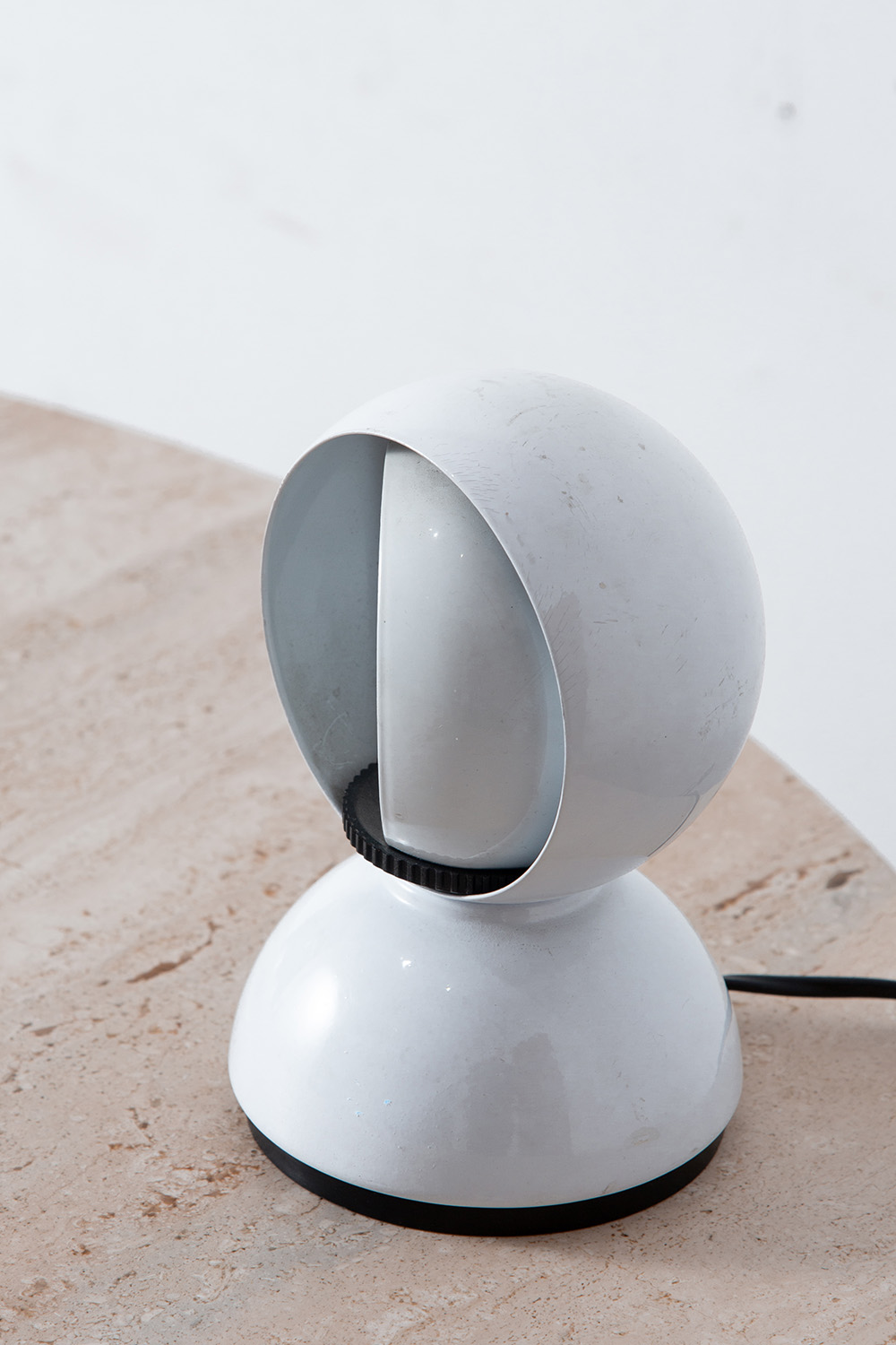 ‘Eclisse’ Lamp by Vico Magistretti for Artemide in Steel , 1st Edition