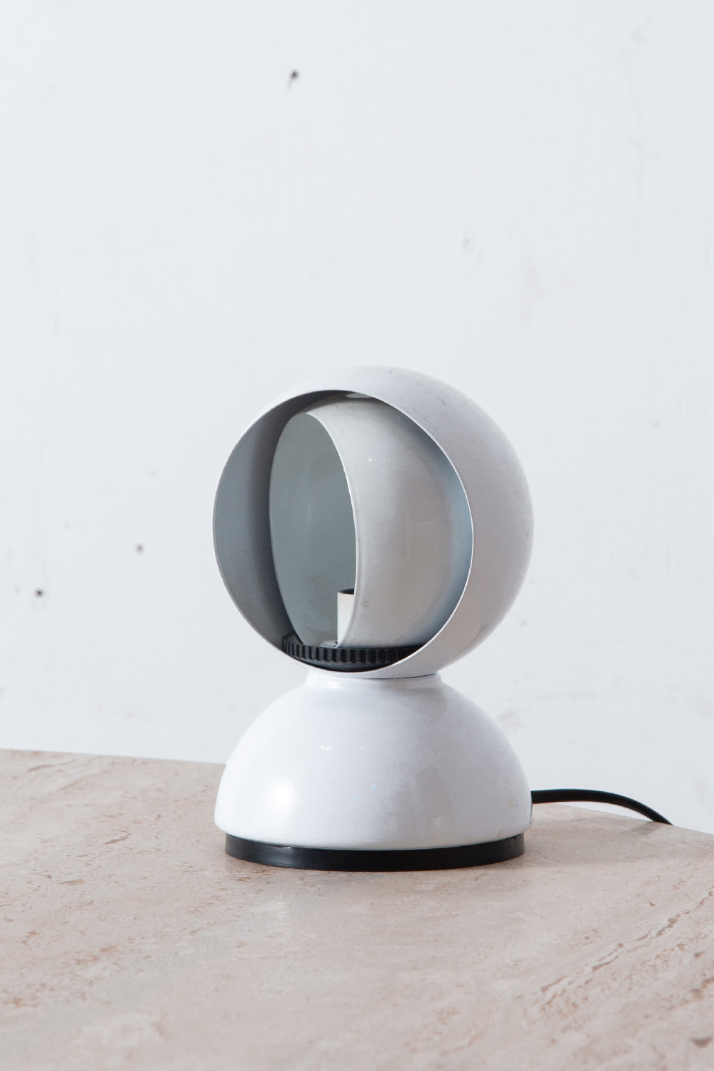 ‘Eclisse’ Lamp by Vico Magistretti for Artemide in Steel , 1st Edition