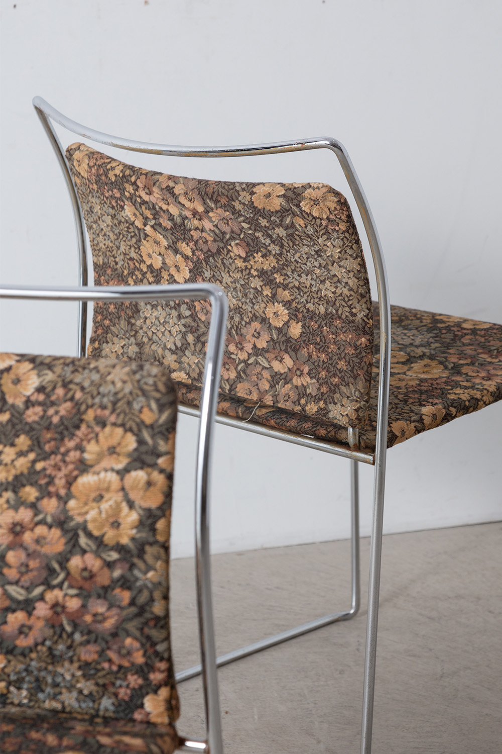 ‘Tulu’ Chair by Kazuhide Takahama for Simon in Steel and Fabric