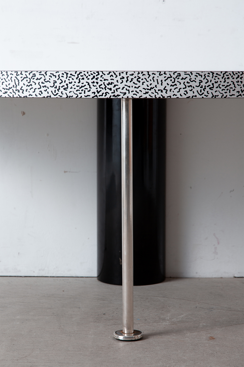 Playful Console Table by Ettore Sottsass for Zanotta in Wood and Steel