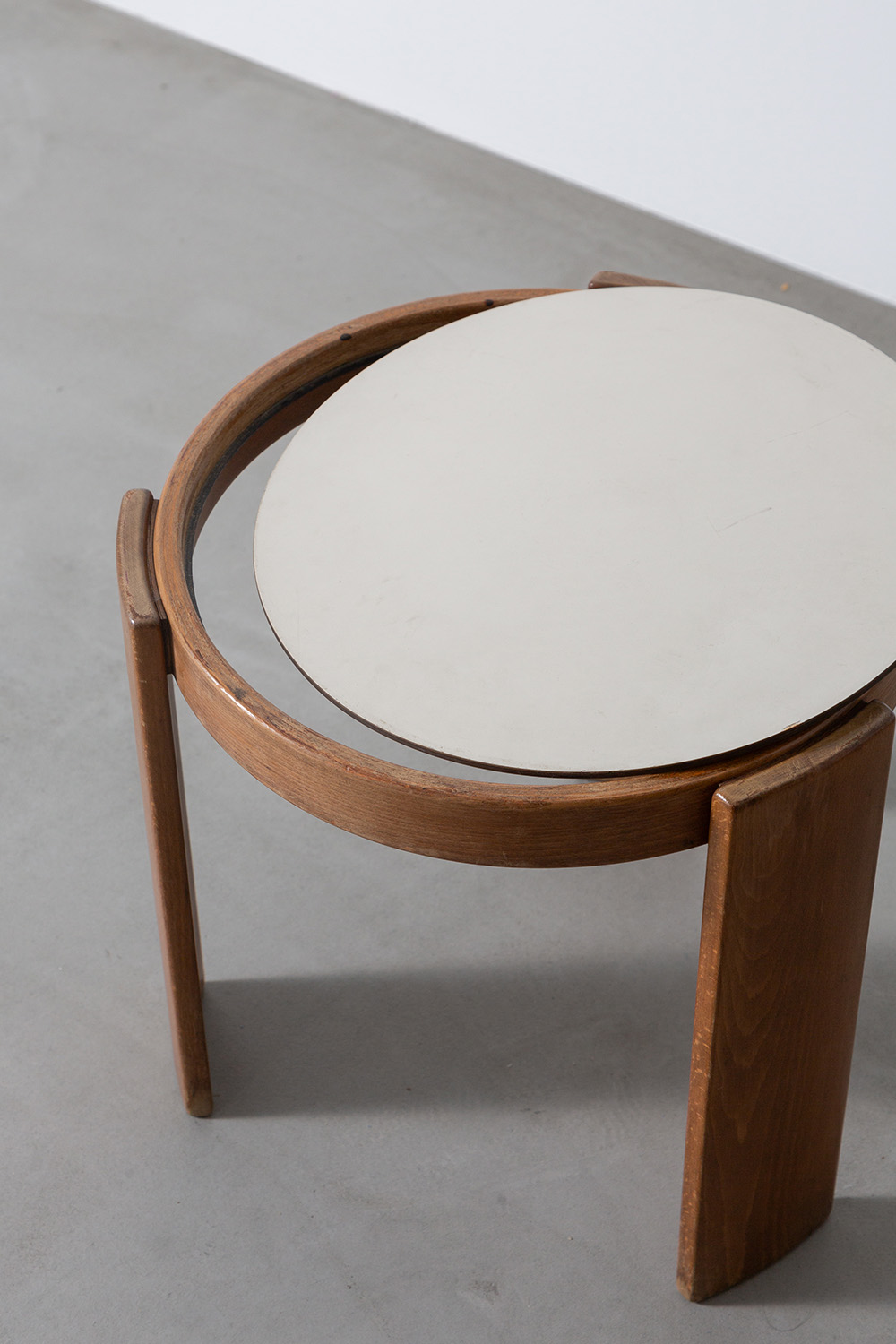 ‘780’ Side Table by Gianfranco Frattini for Cassina in Beech