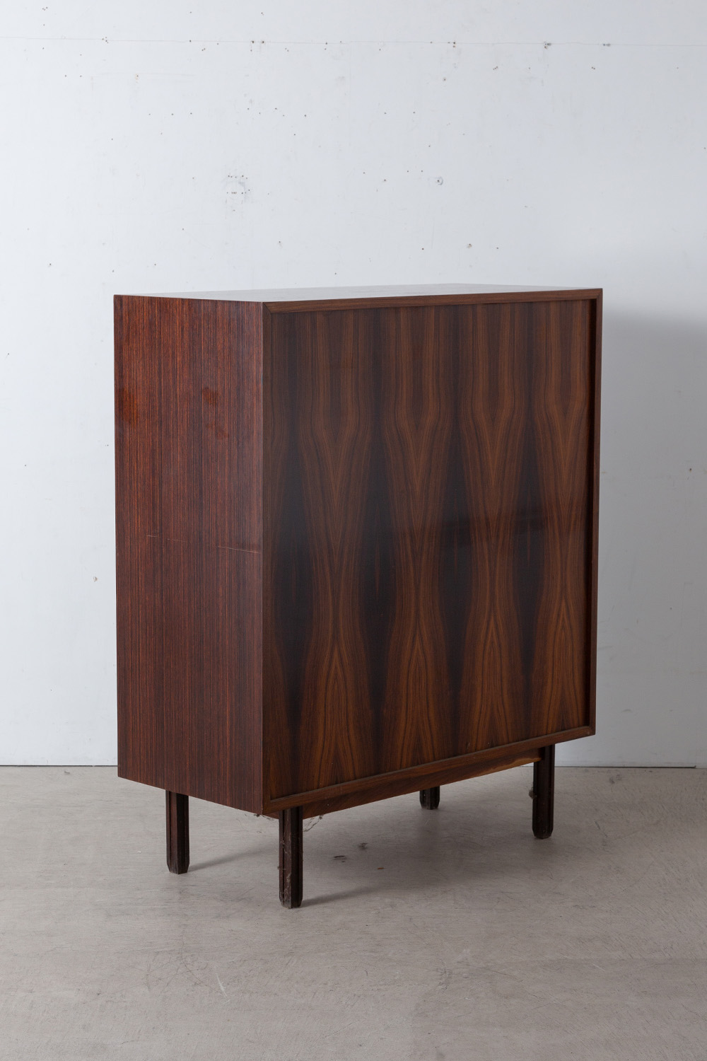 Cabinet for La Permanente Mobili Cantu in Wood and Steel