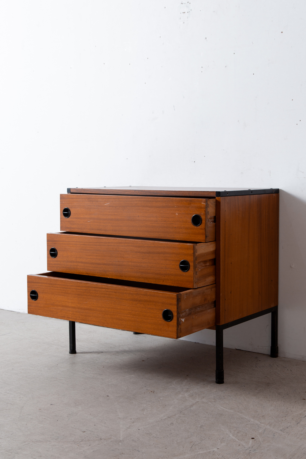 Shelf by A.R.P = Pierre Guariche , Joseph Andre Motte and Michel Mortier for Minvielle in Teak