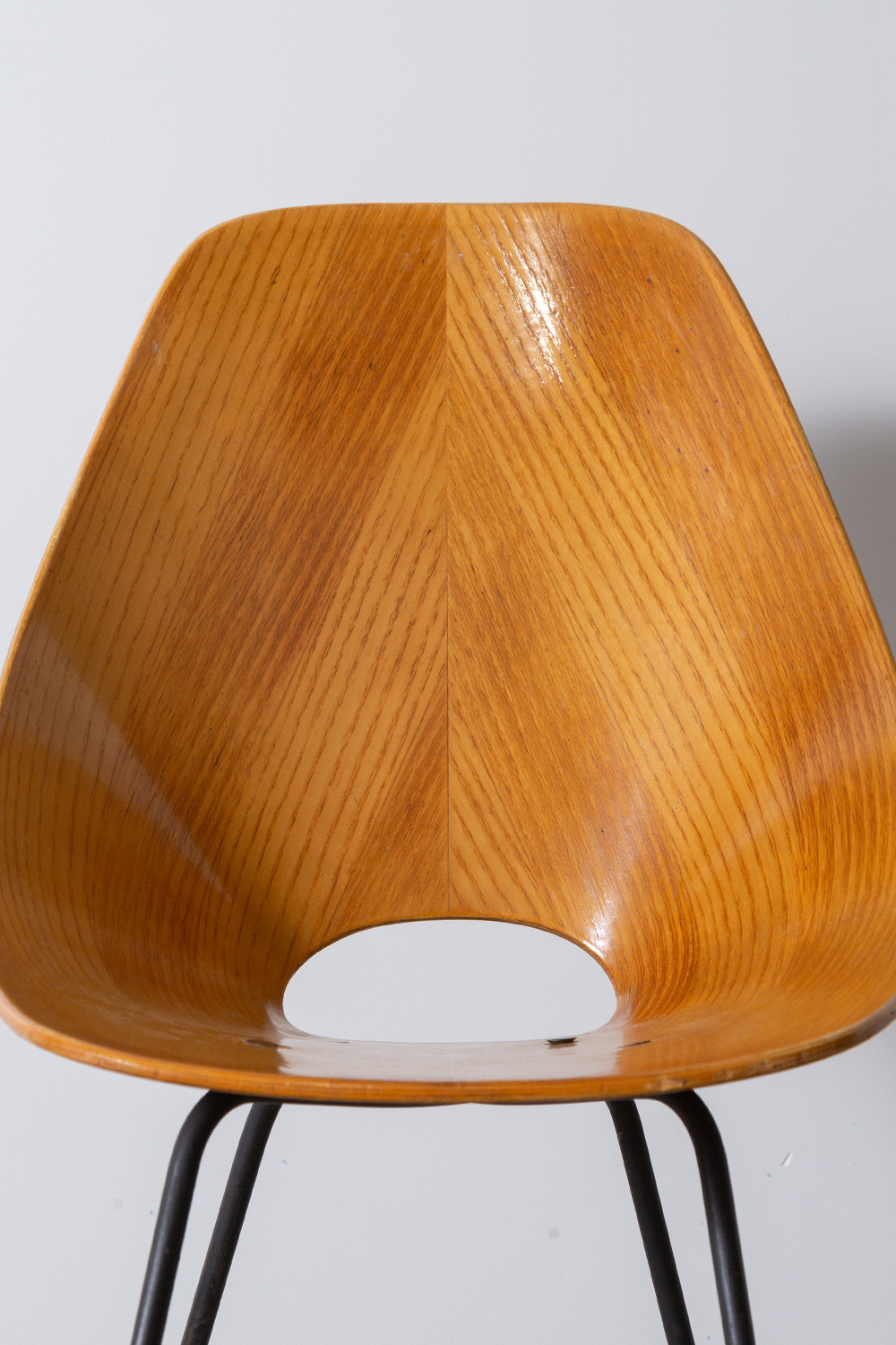 ‘Medea’ Chair by Vittorio Nobili for Tagliabue F.lli in Wood and Steel