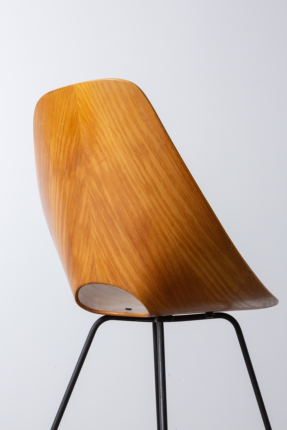 ‘Medea’ Chair by Vittorio Nobili for Tagliabue F.lli in Wood and Steel