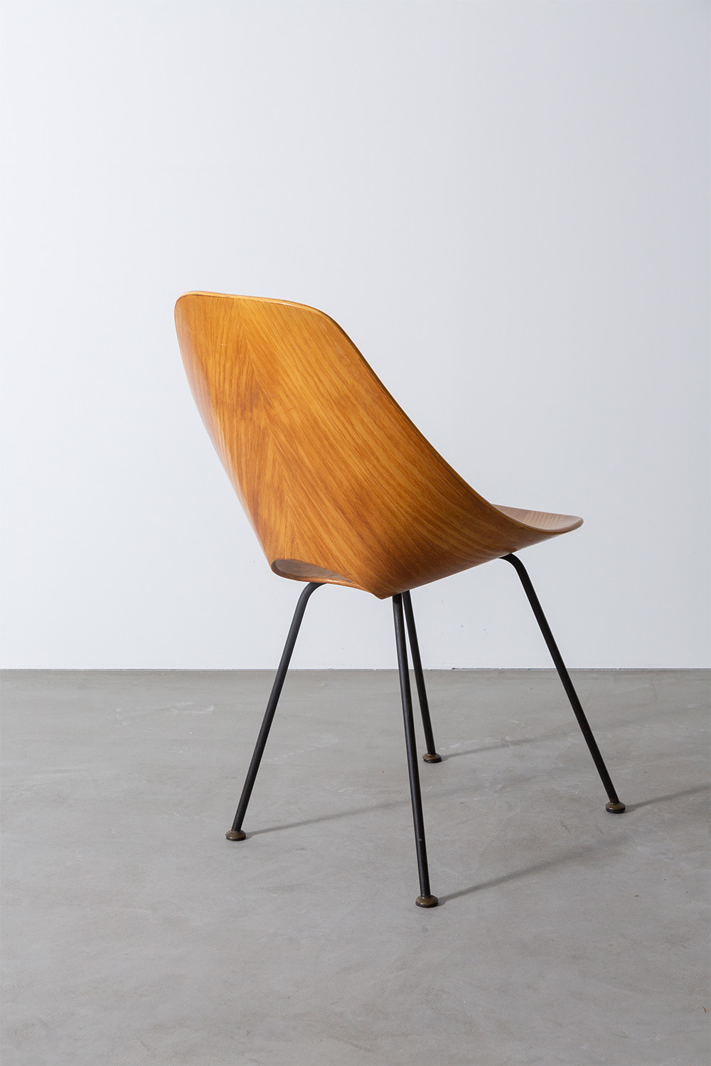 ‘Medea’ Chair by Vittorio Nobili for Tagliabue F.lli in Wood and Steel