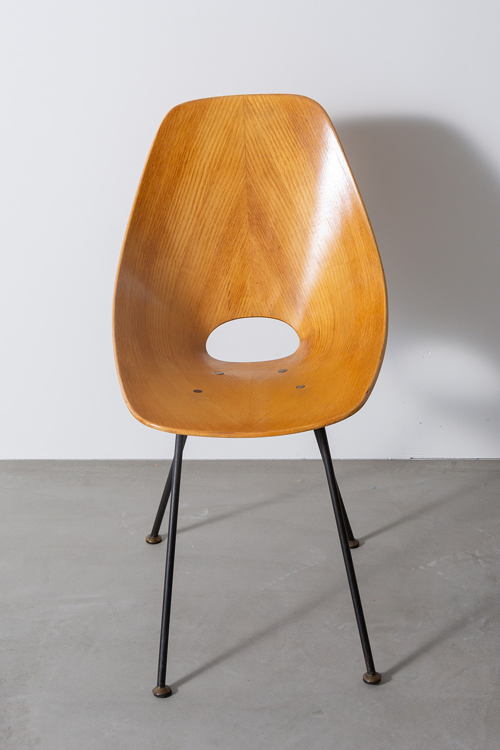 ‘Medea’ Chair by Vittorio Nobili for Tagliabue F.lli in Wood and Steel