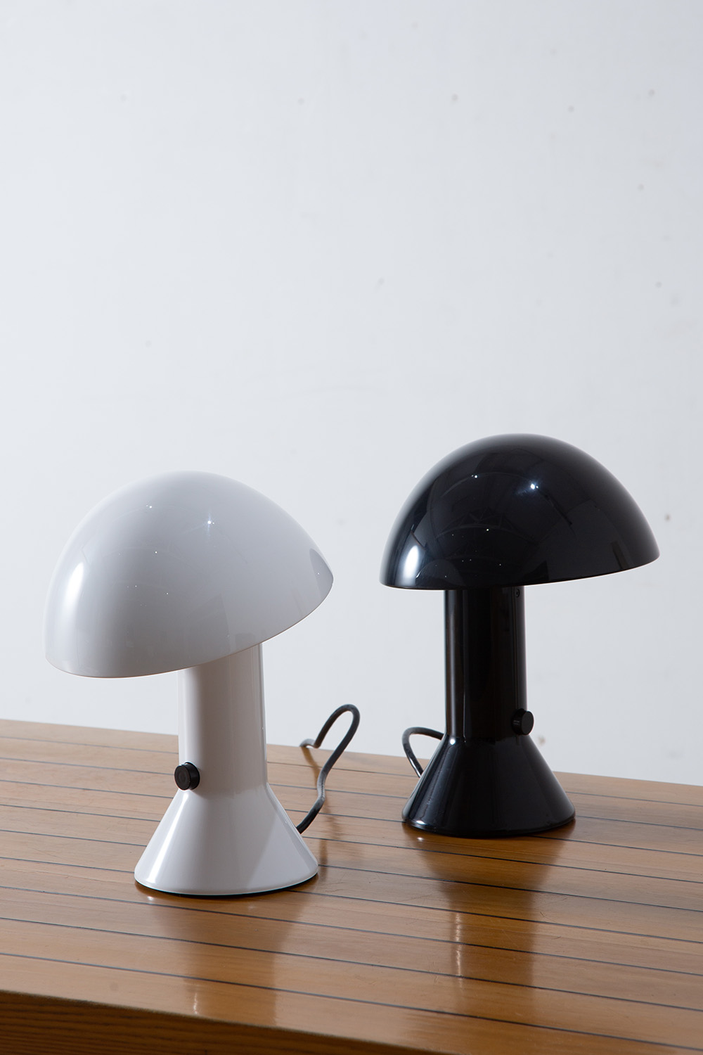 ELMETTO Table Lamp by Elio Martinelli for Martinelli Luce in Black