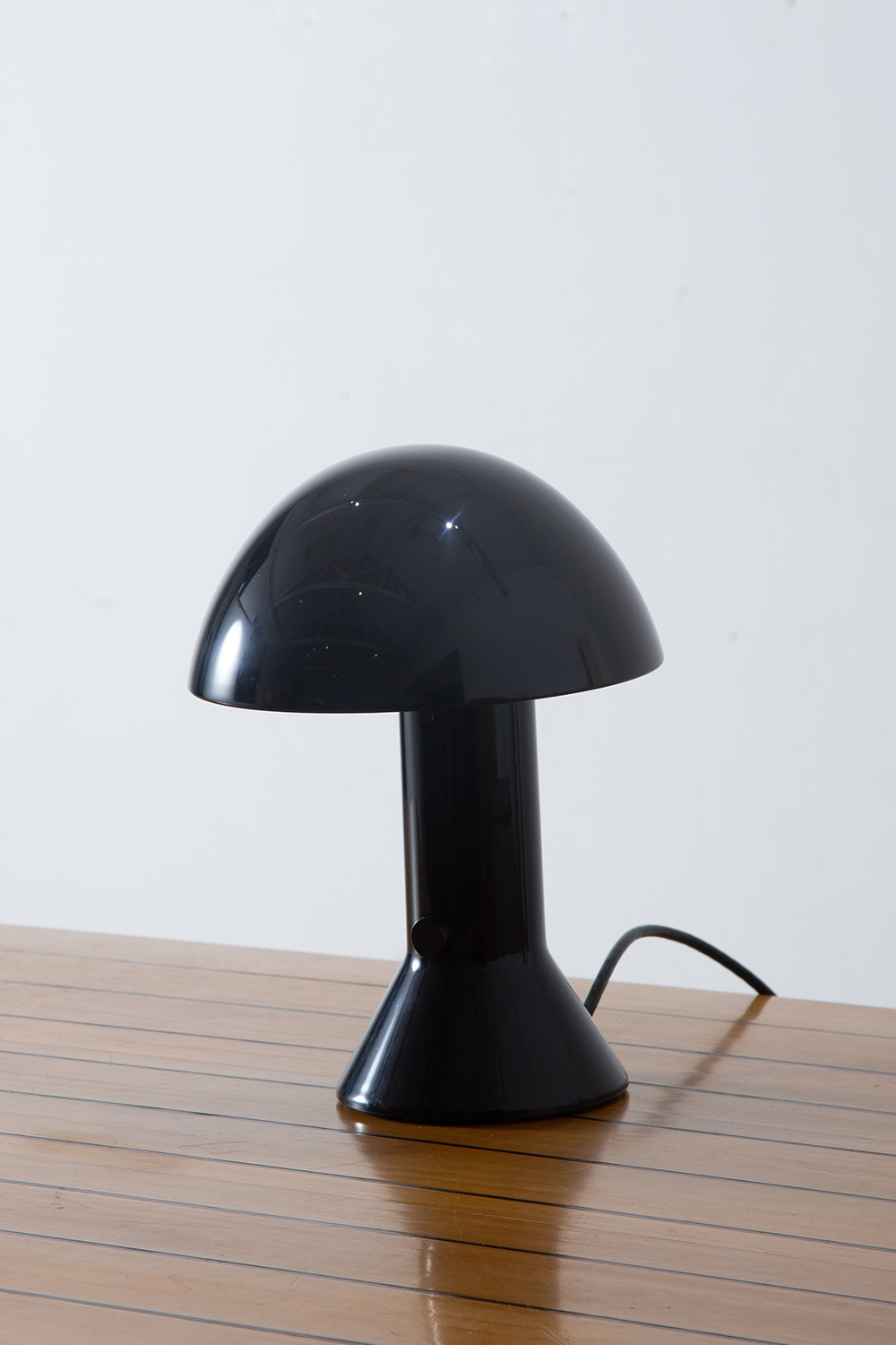 ELMETTO Table Lamp by Elio Martinelli for Martinelli Luce in Black