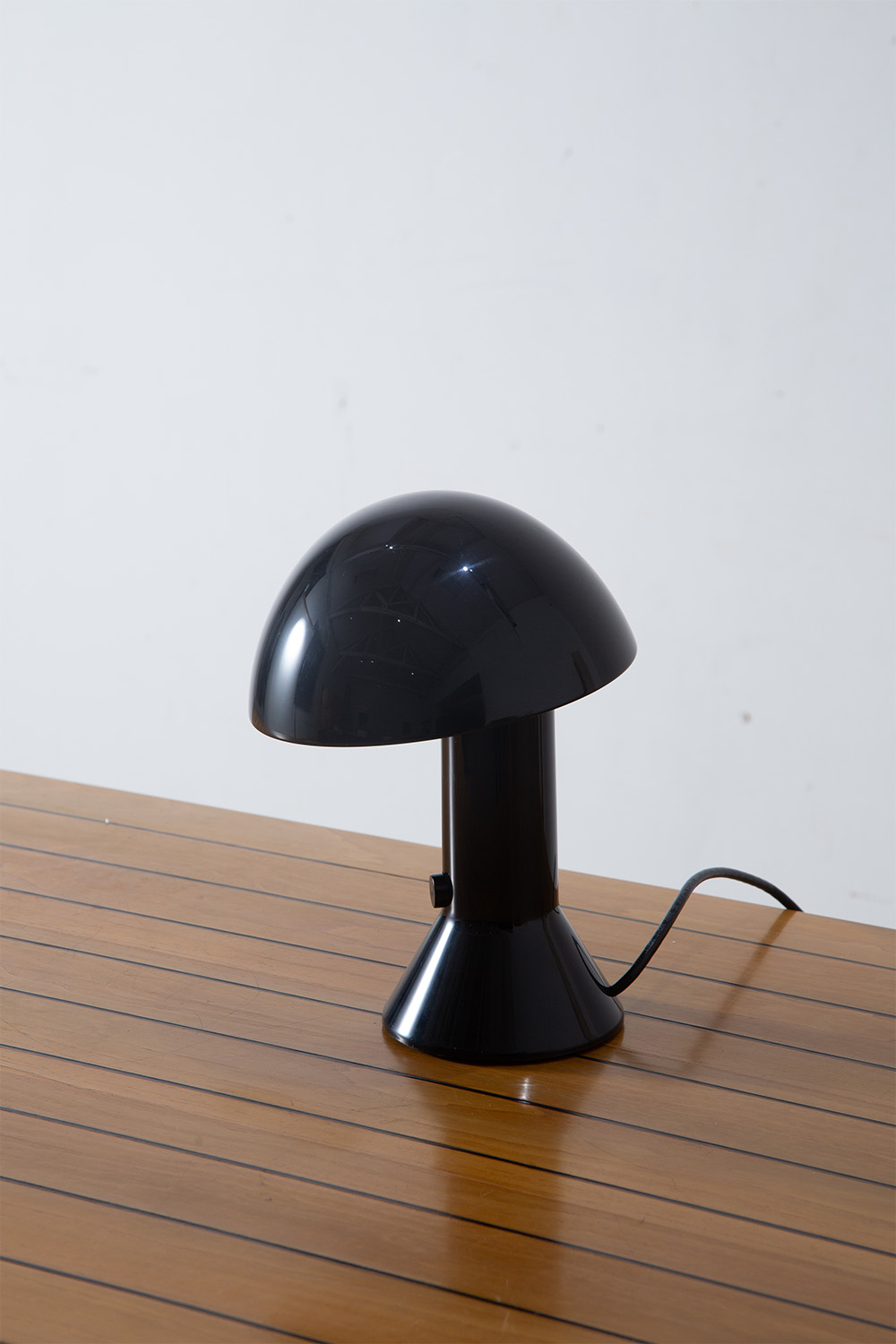 ELMETTO Table Lamp by Elio Martinelli for Martinelli Luce in Black