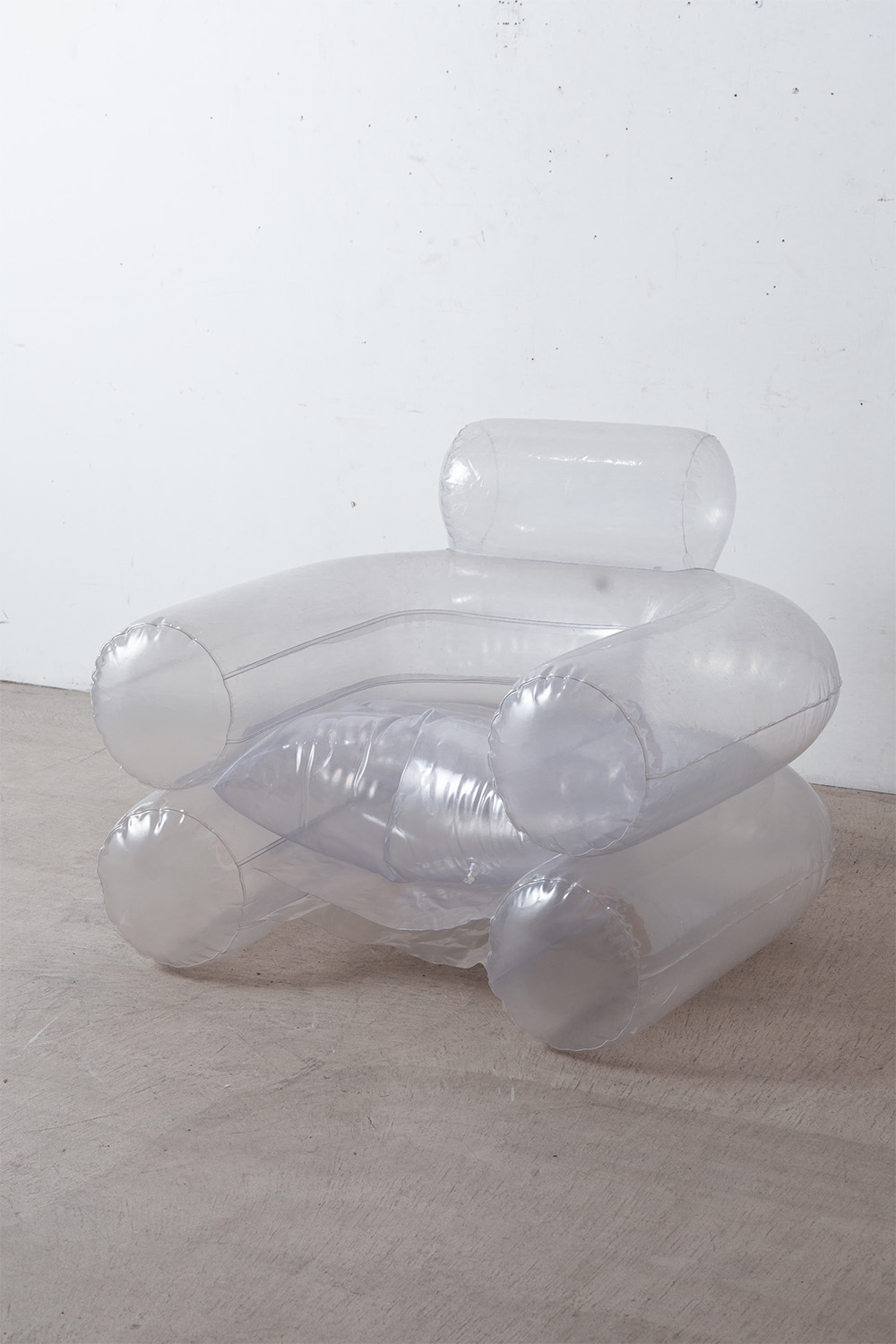 ‘Blow’ Armchair by Jonathan De Pas , Donato D’urbino and Paolo Lomazzi  for Zanotta in PVC