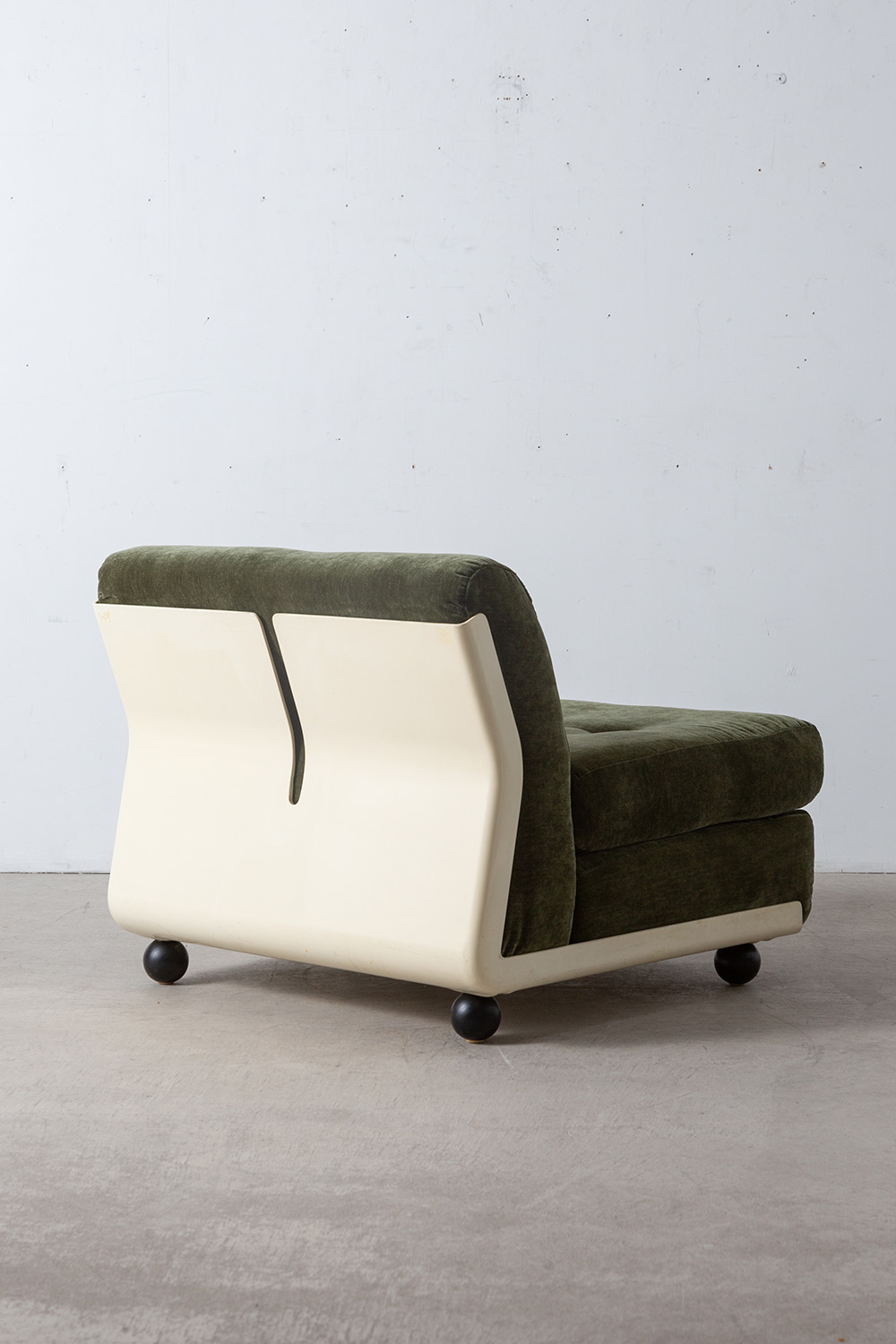 ‘Amanta’ Modular Sofa by Mario Bellini for C&B ITALY in Green and White