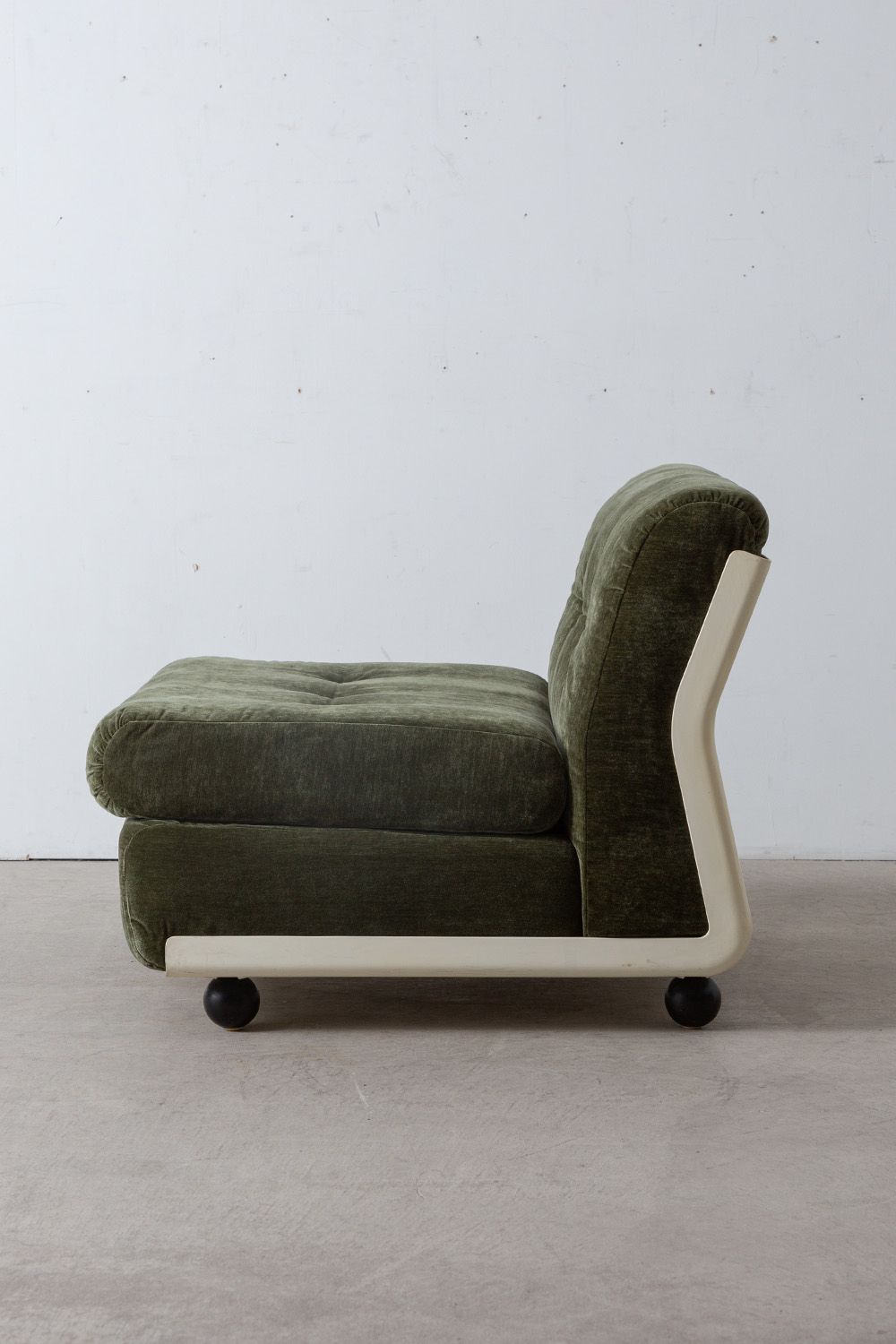 ‘Amanta’ Modular Sofa by Mario Bellini for C&B ITALY in Green and White