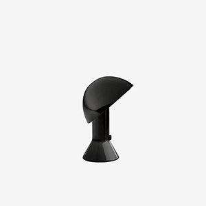 ELMETTO Table Lamp by Elio Martinelli for Martinelli Luce in White Black
