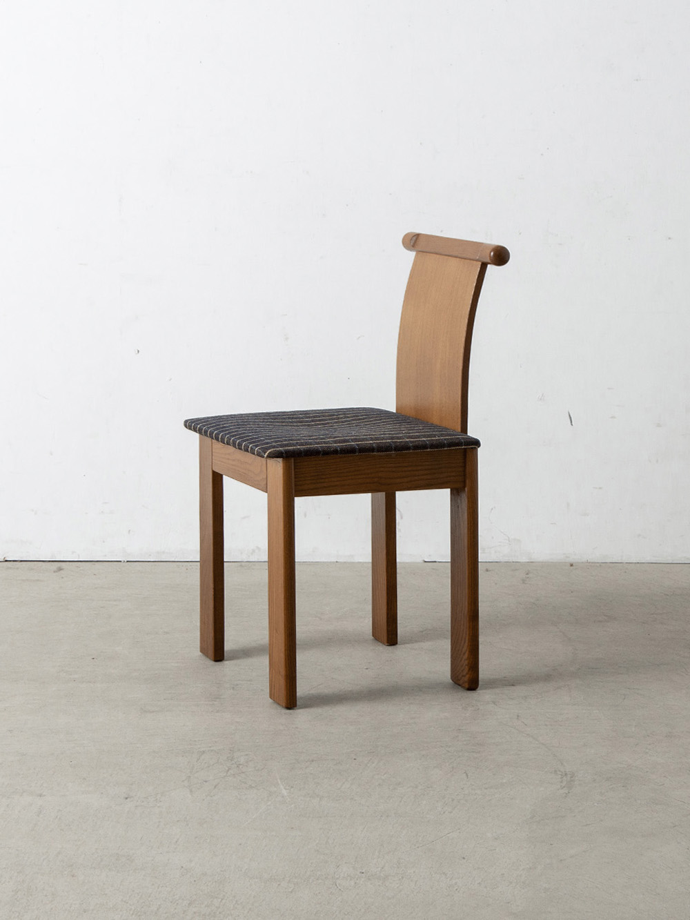 Dining Chair in Wood and Fabric