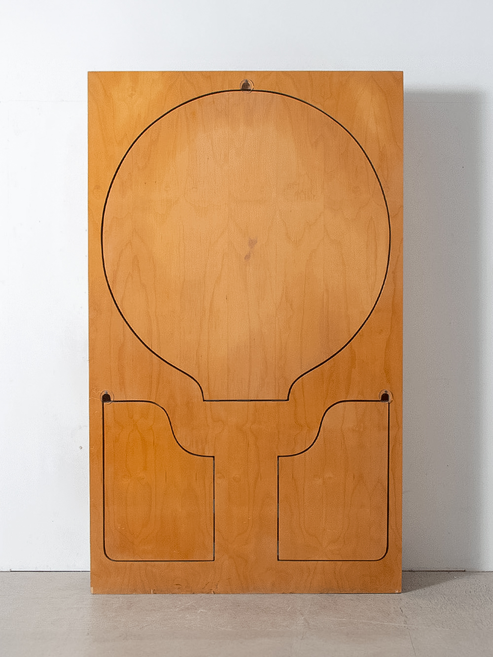 Bookcase with Flap Table by Anonima Design for Bonetto in Birch