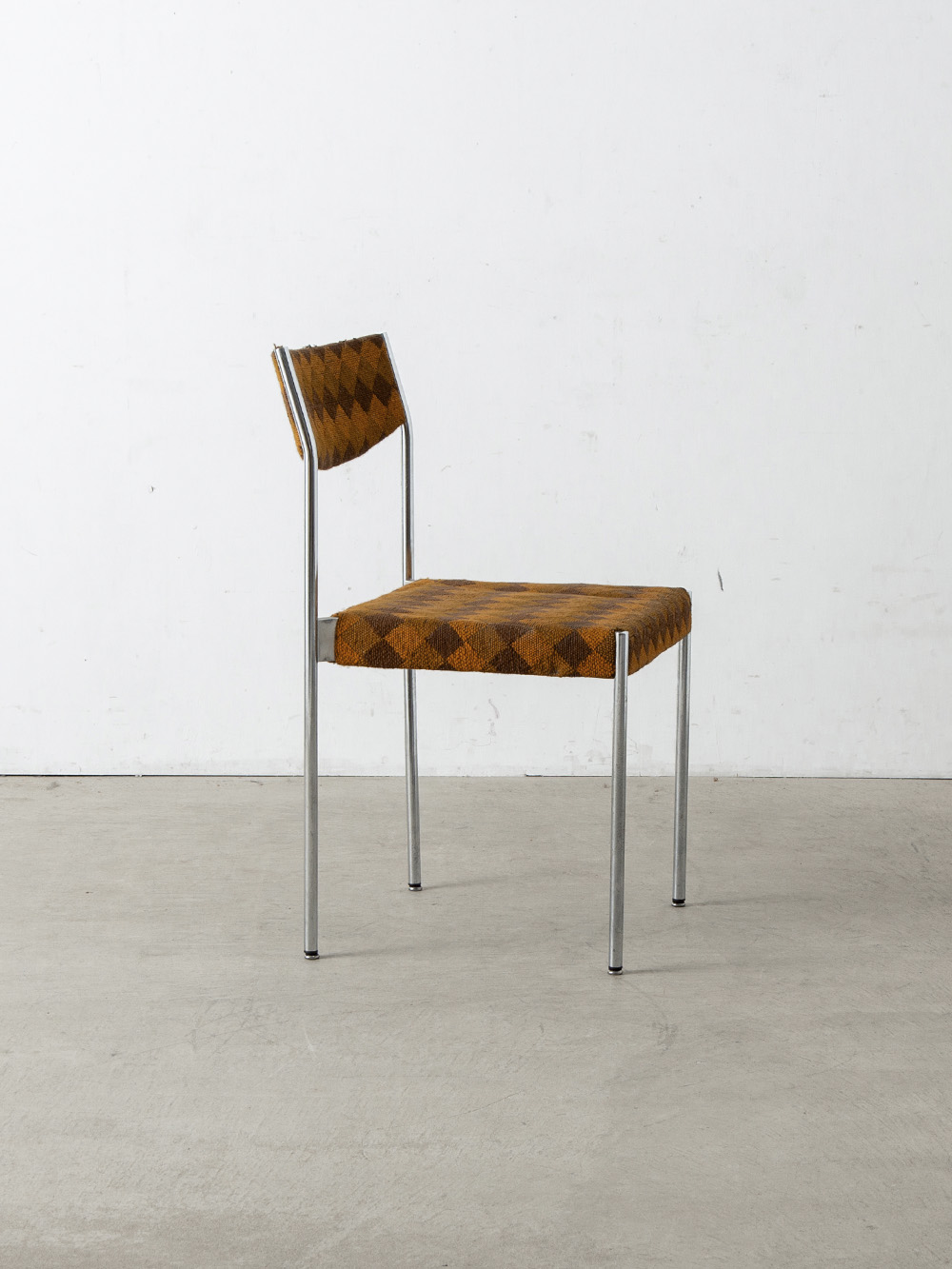 Bandixen Chair by Edlef Bandixen for Dietiker in Steel and Fabric