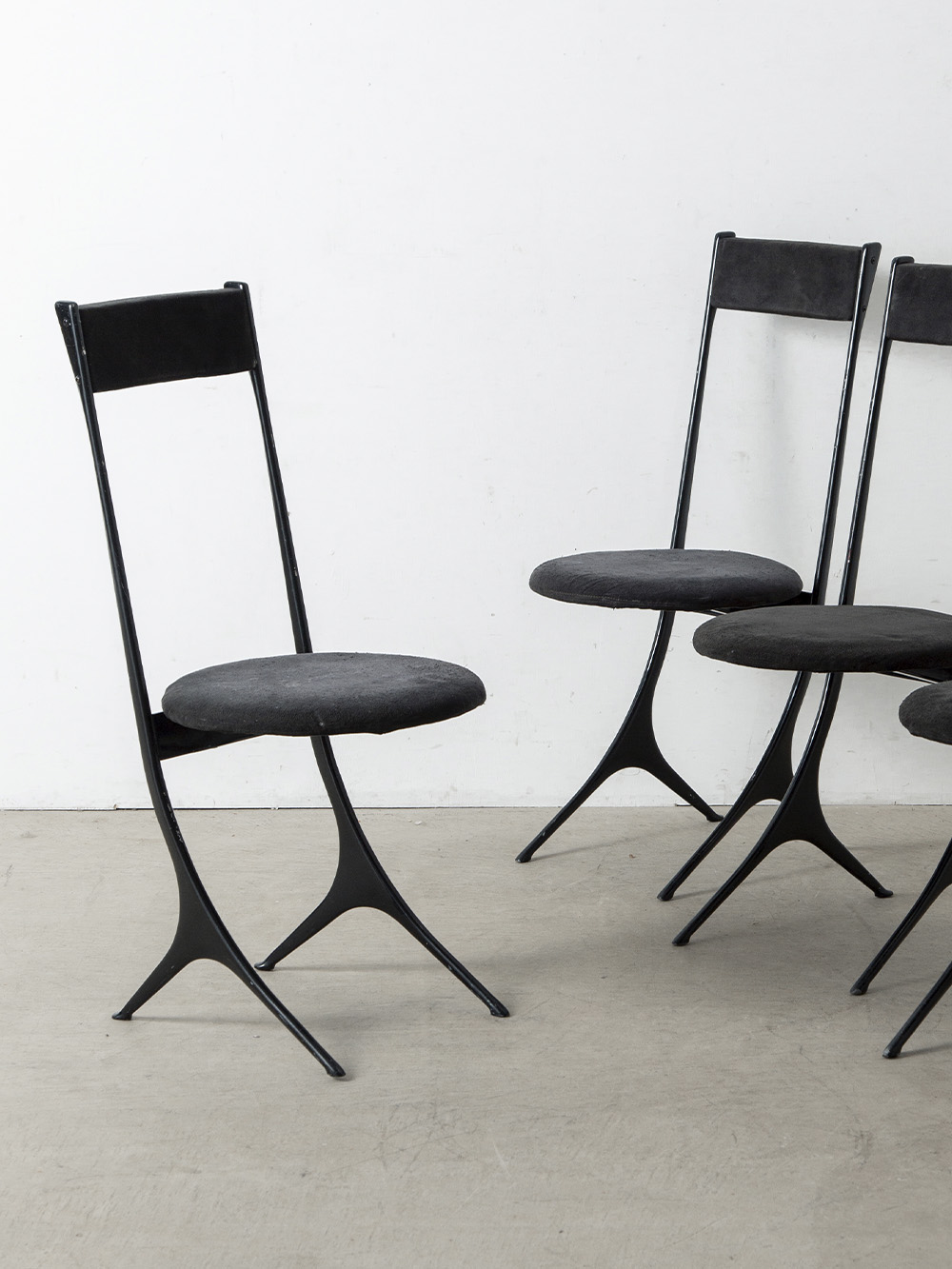 ‘Rita’ Chair by Mario Mazzer for Zanotta in Aluminum and Textile