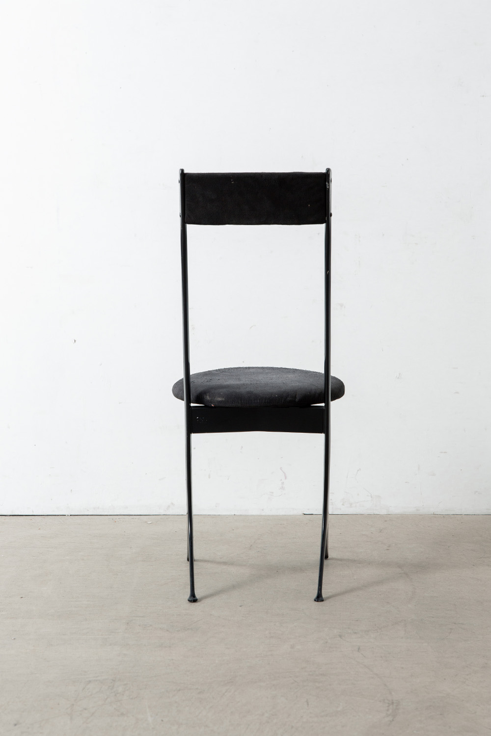 ‘Rita’ Chair by Mario Mazzer for Zanotta in Aluminum and Textile