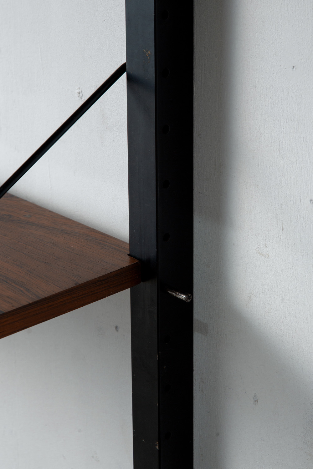 System Cabinet by Poul Cadovius for Royal System in Wood and Steel