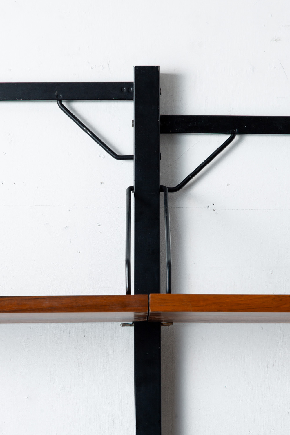 System Cabinet by Poul Cadovius for Royal System in Wood and Steel