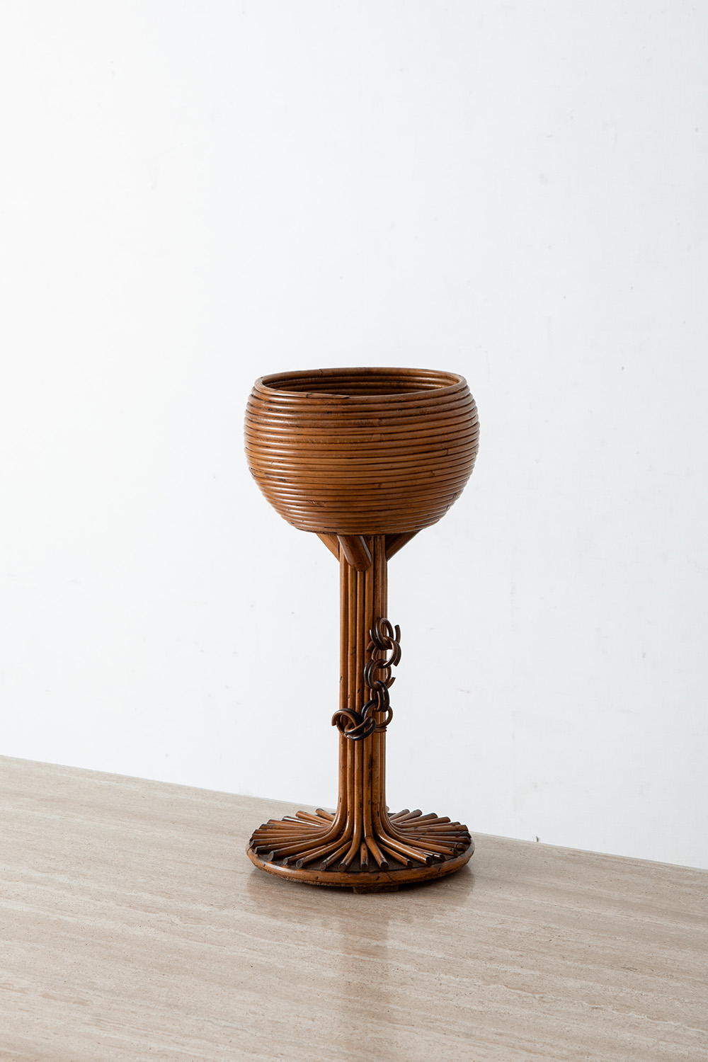 Planter Stand in Rattan