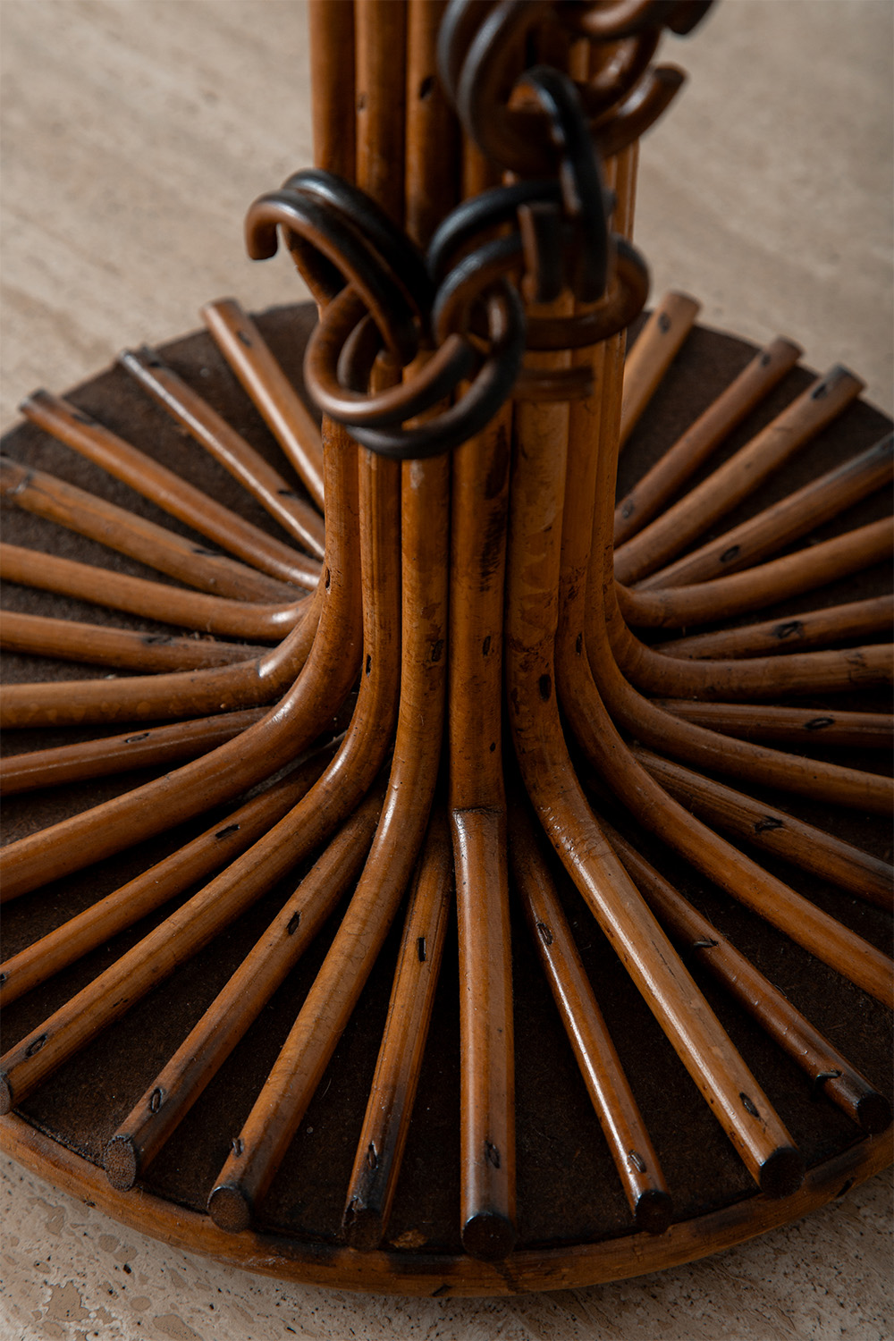Planter Stand in Rattan