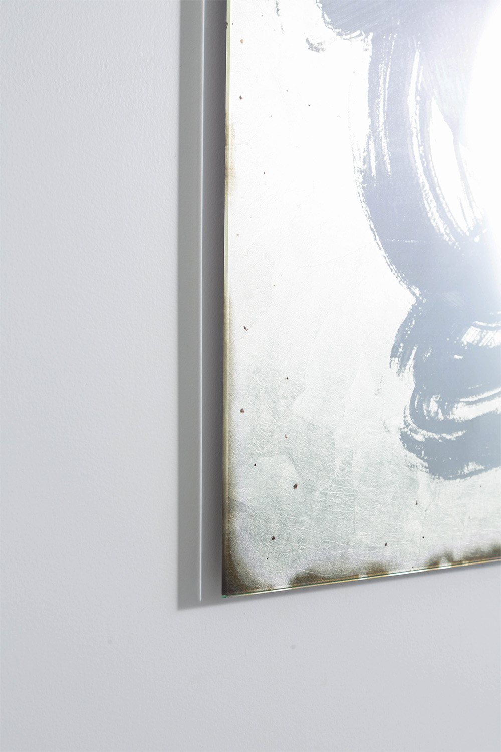 Scribble Wall Mirror Midium by Yabu Pushelberg for GLAS ITALIA in Mirror