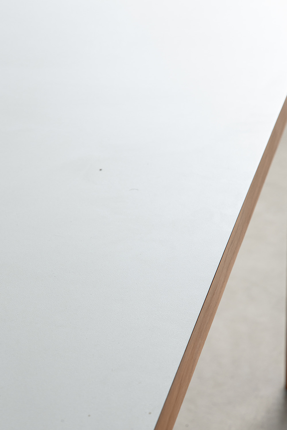 Dining Table in White and  Wood
