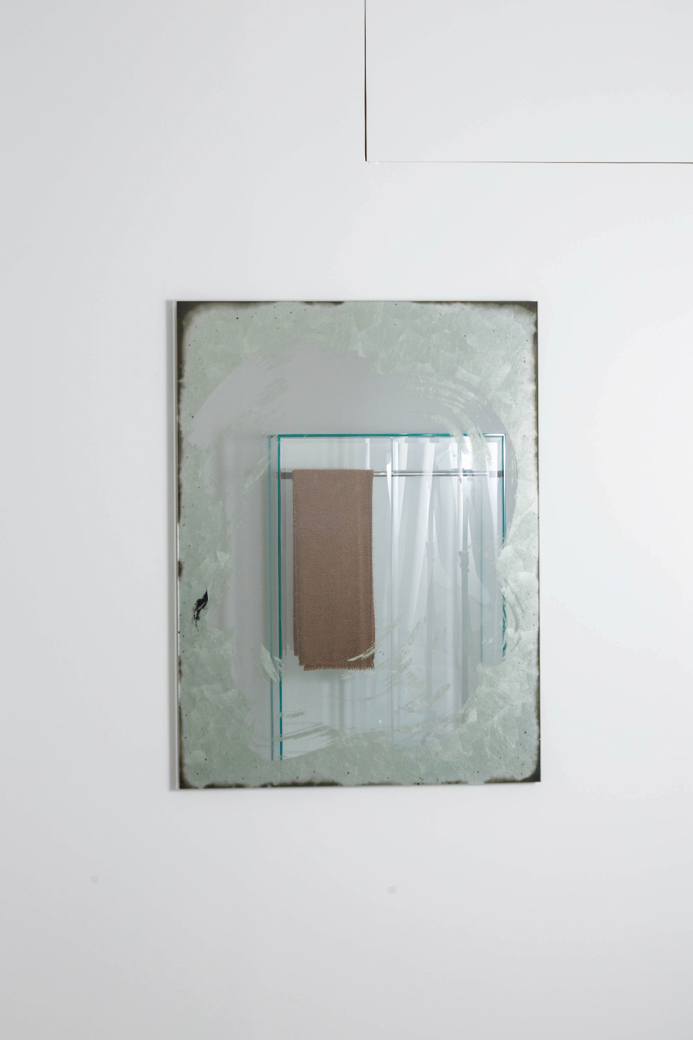 Scribble Wall Mirror Midium by Yabu Pushelberg for GLAS ITALIA in Mirror