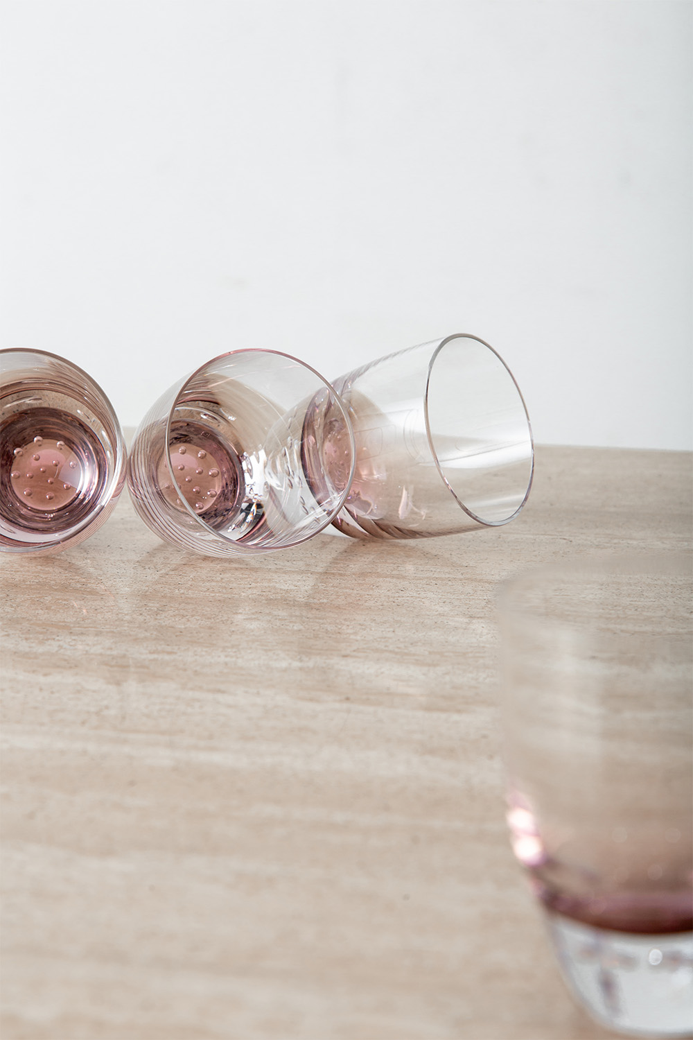 Glass in Pink and Glass