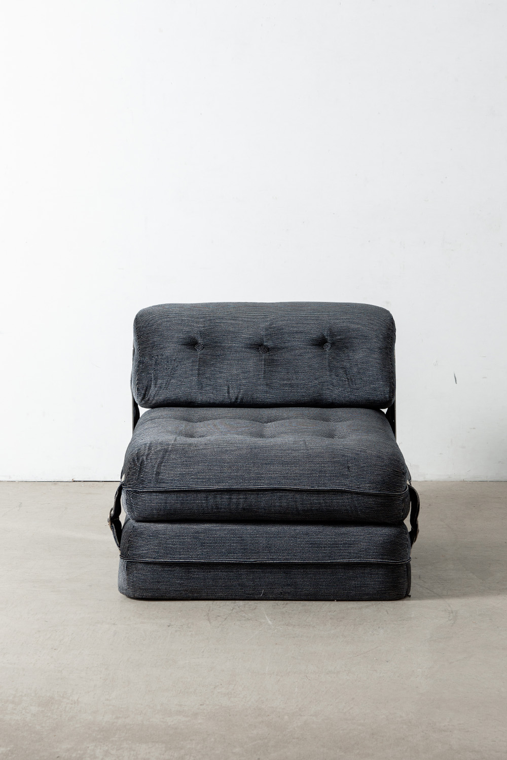Vintage Sofa in Wood , Metal and Velvet