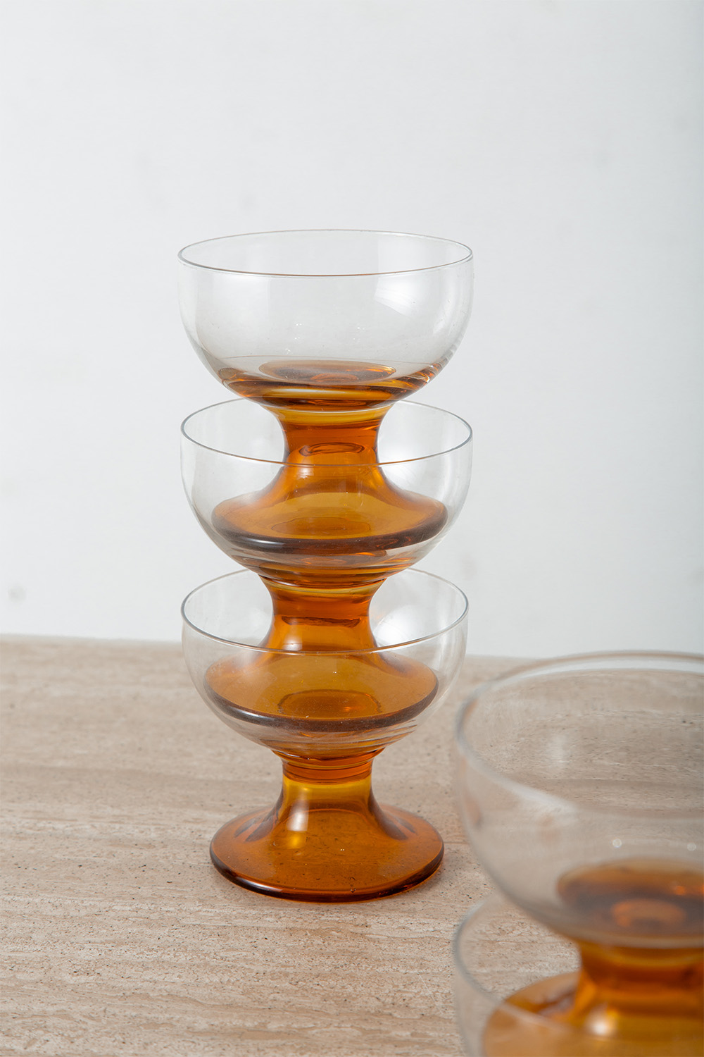 Glass in Umber and Clear