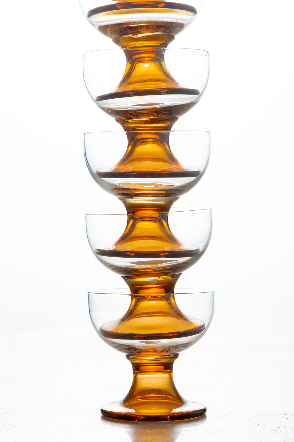 Glass in Umber and Clear