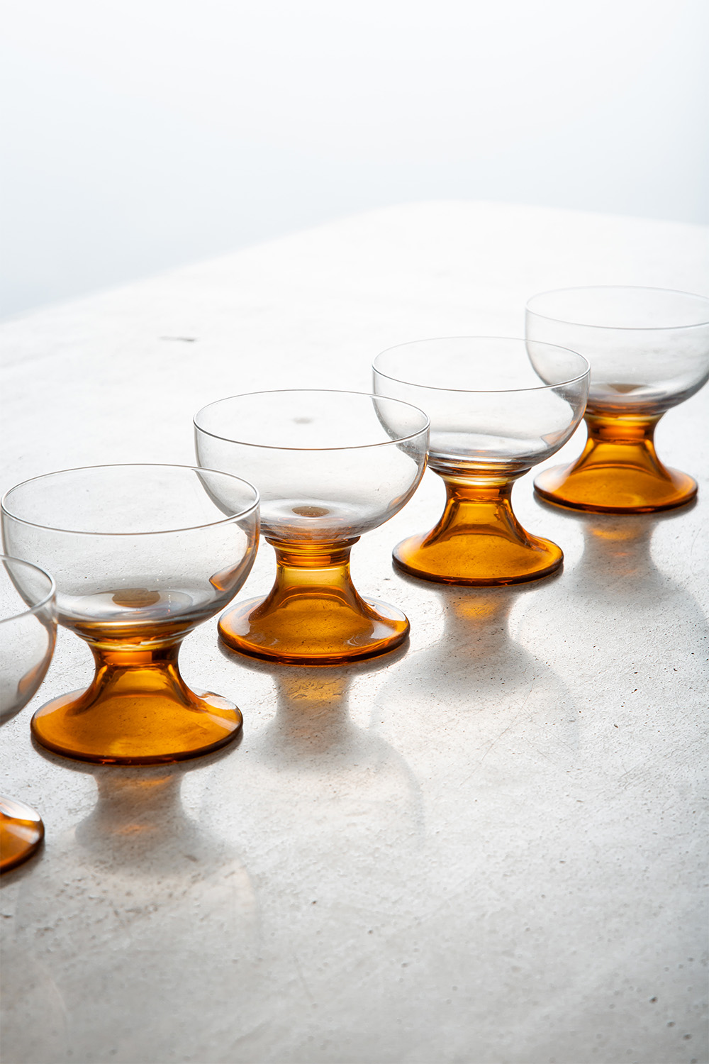 Glass in Umber and Clear