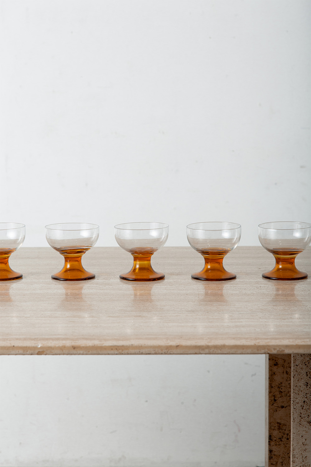 Glass in Umber and Clear