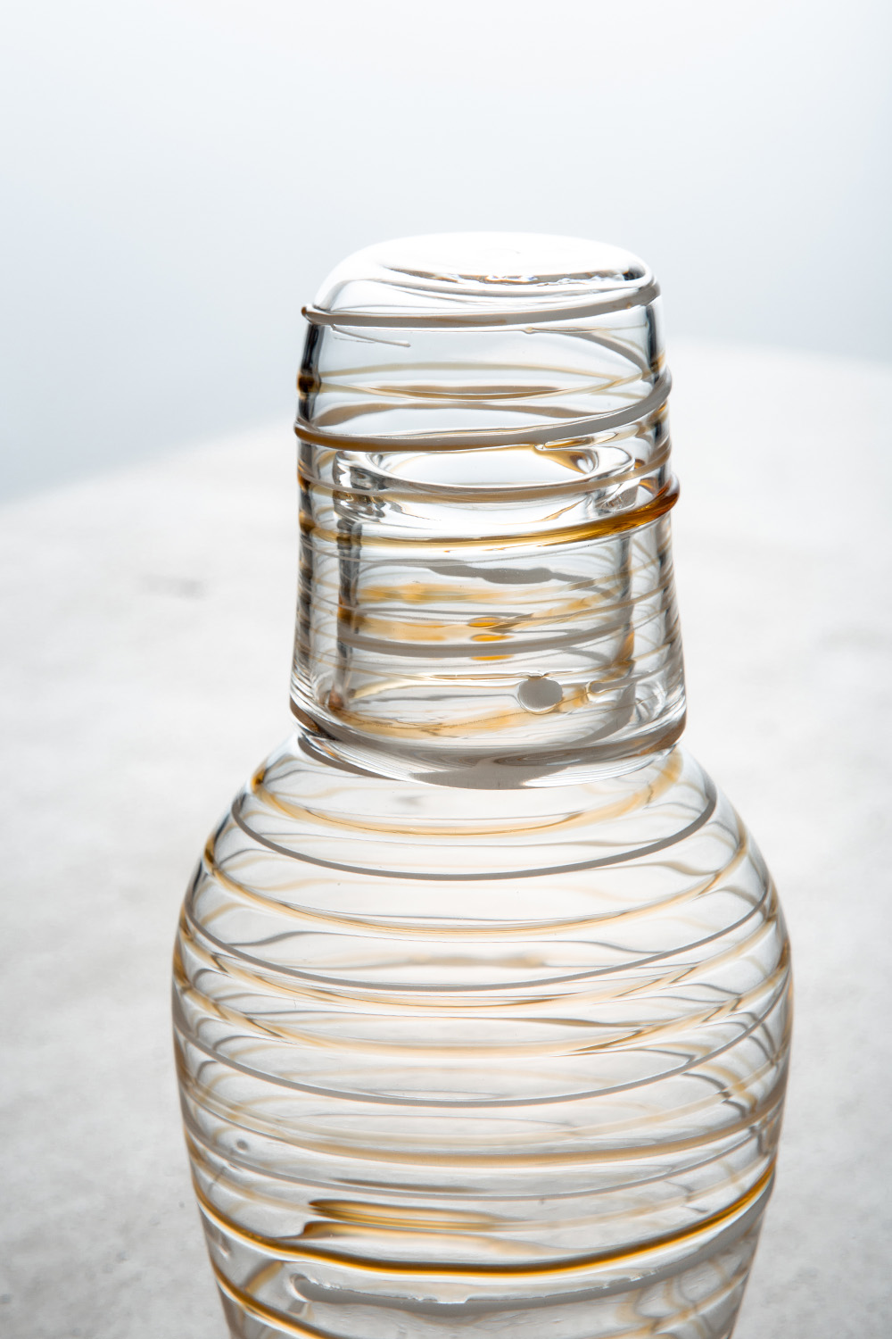 Water Bottle for Murano in Glass