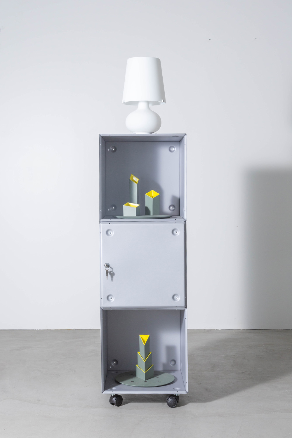 stoop | Box Storage System with Door by Elio Martinelli for stoop | Box Storage System with Door by Elio Martinelli for