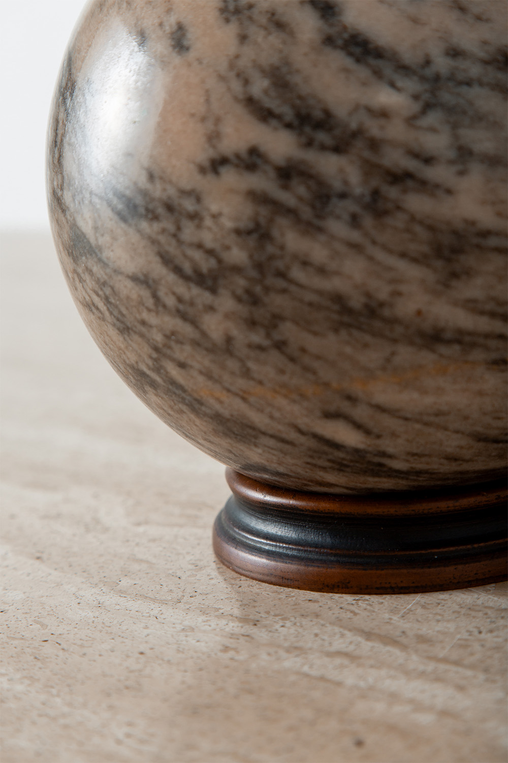 Object in Marble and Wood