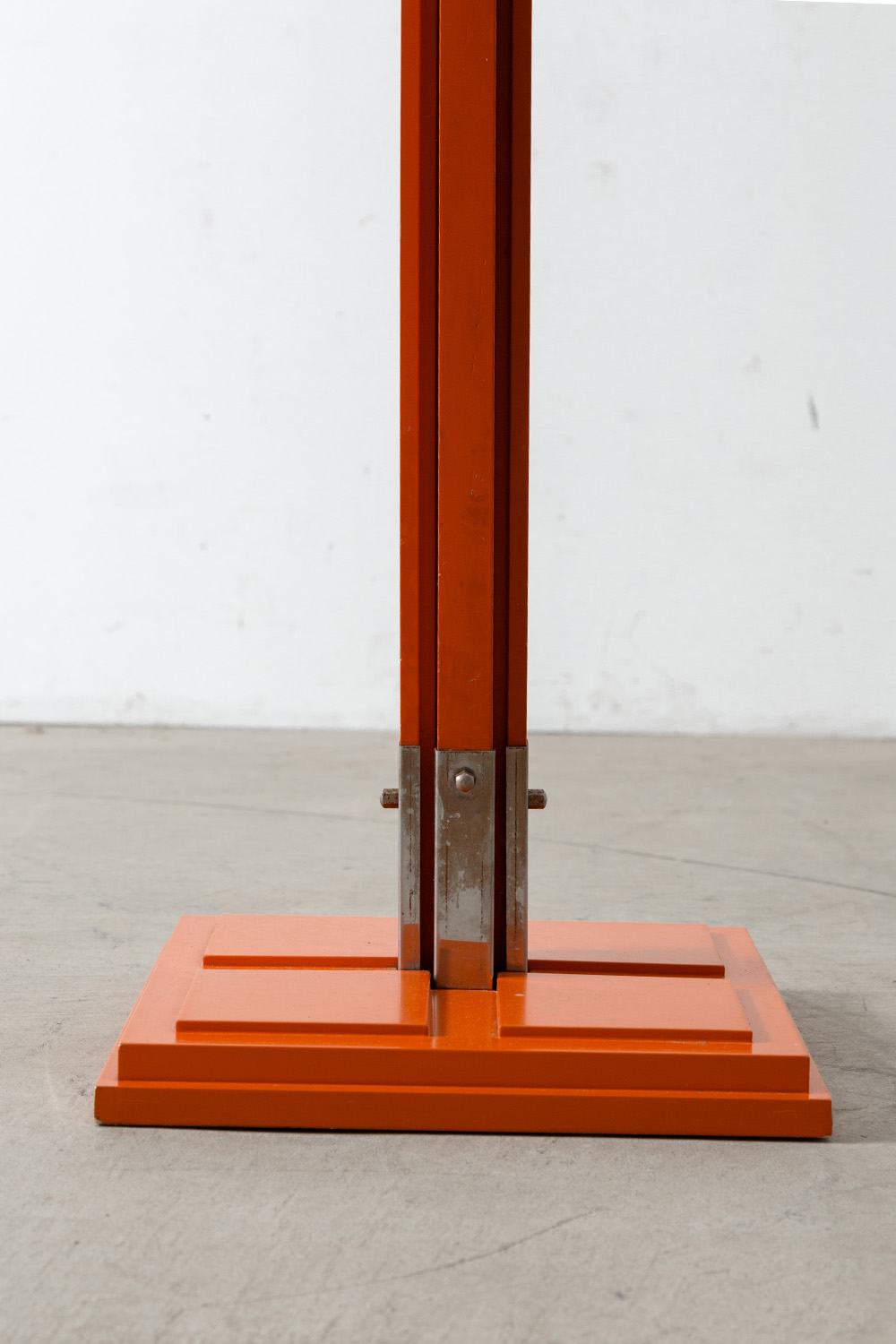 Red Wood Coat Rack by Carlo de Carli for Fiarm