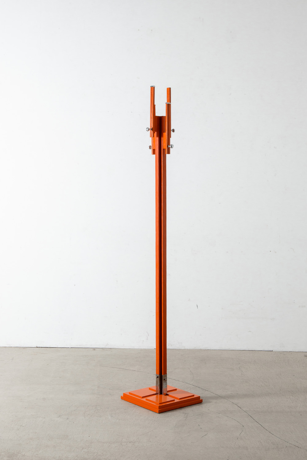 Red Wood Coat Rack by Carlo de Carli for Fiarm