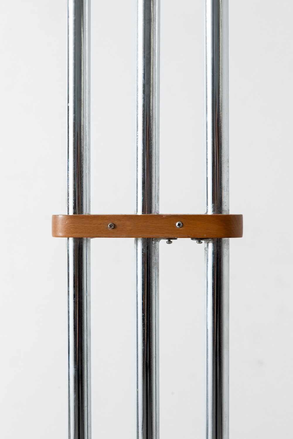 Coat Rack in Steel and Wood