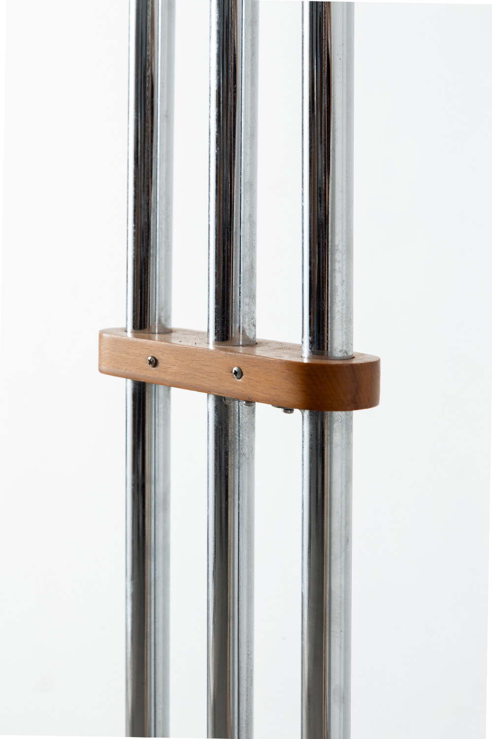 Coat Rack in Steel and Wood