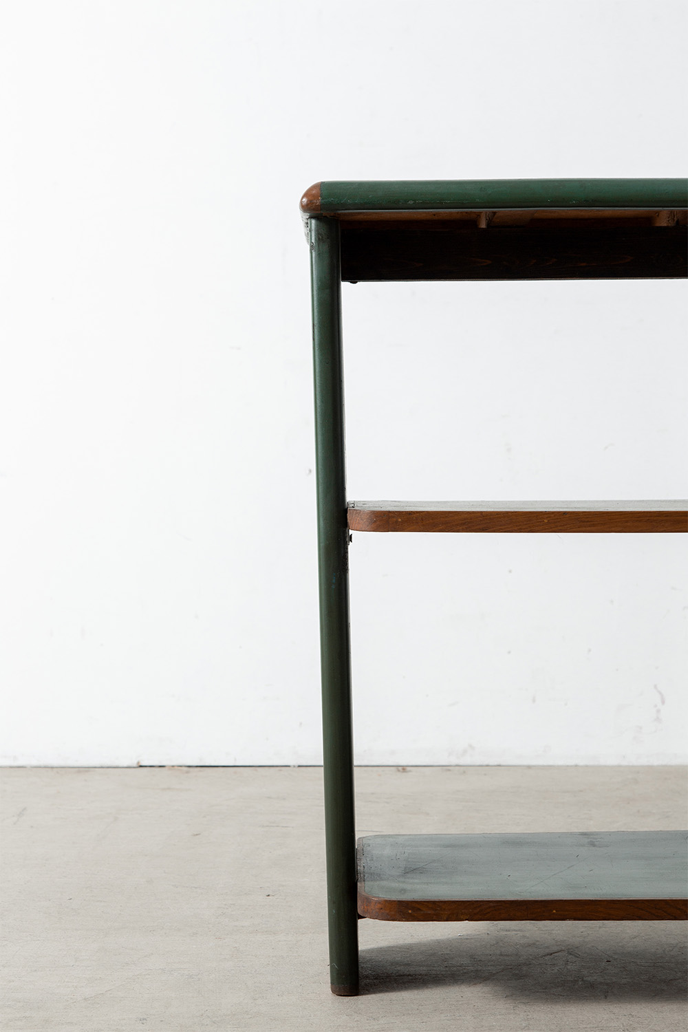 Book Self in Wood and Green