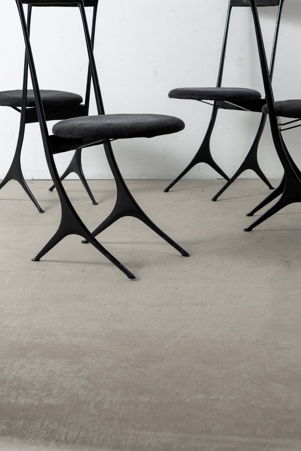 ‘Rita’ Chair by Mario Mazzer for Zanotta in Aluminum and Textile