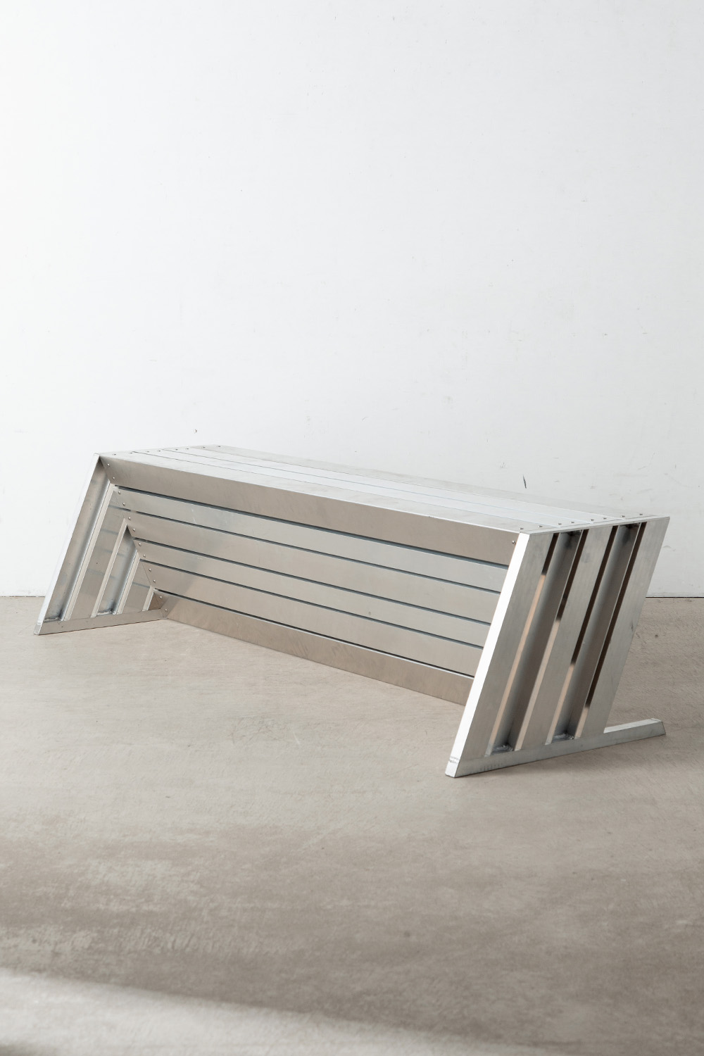 Bench for LOUIS VUITTON in Stainless Steel