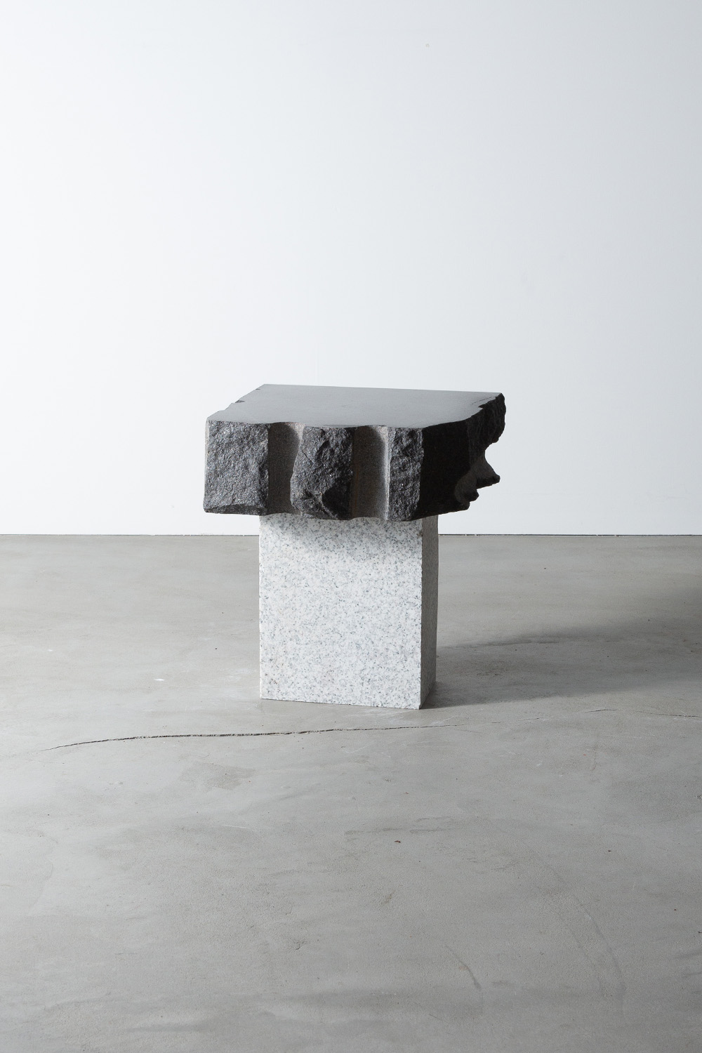Side Table K by AtMa inc. in Belfast and Granite