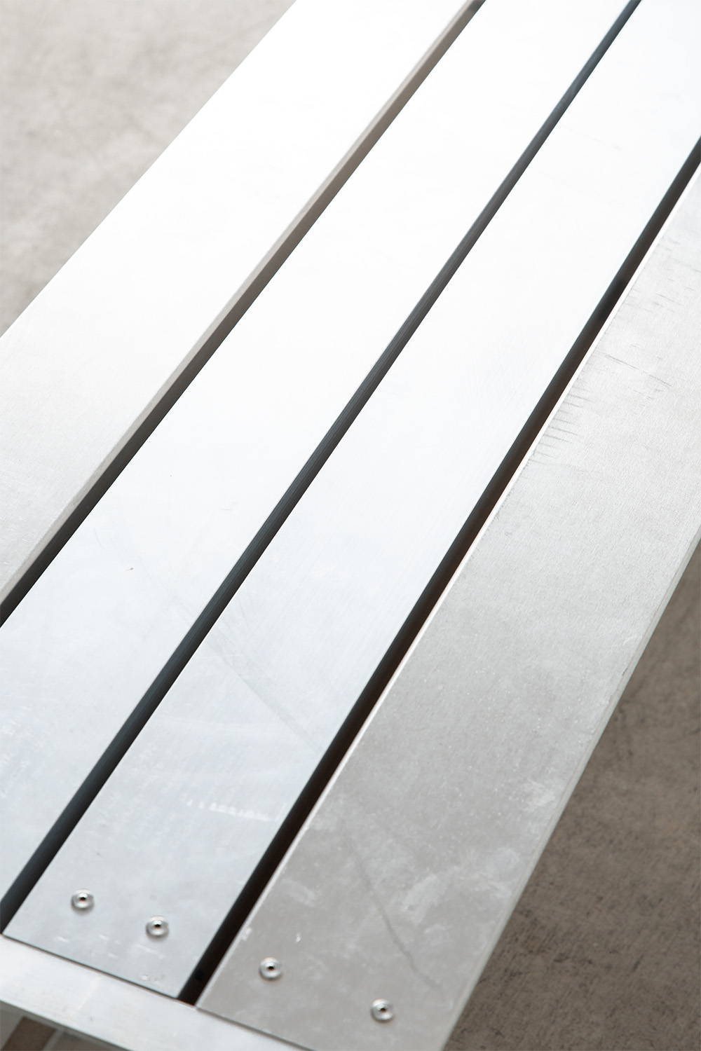 Bench for LOUIS VUITTON in Stainless Steel