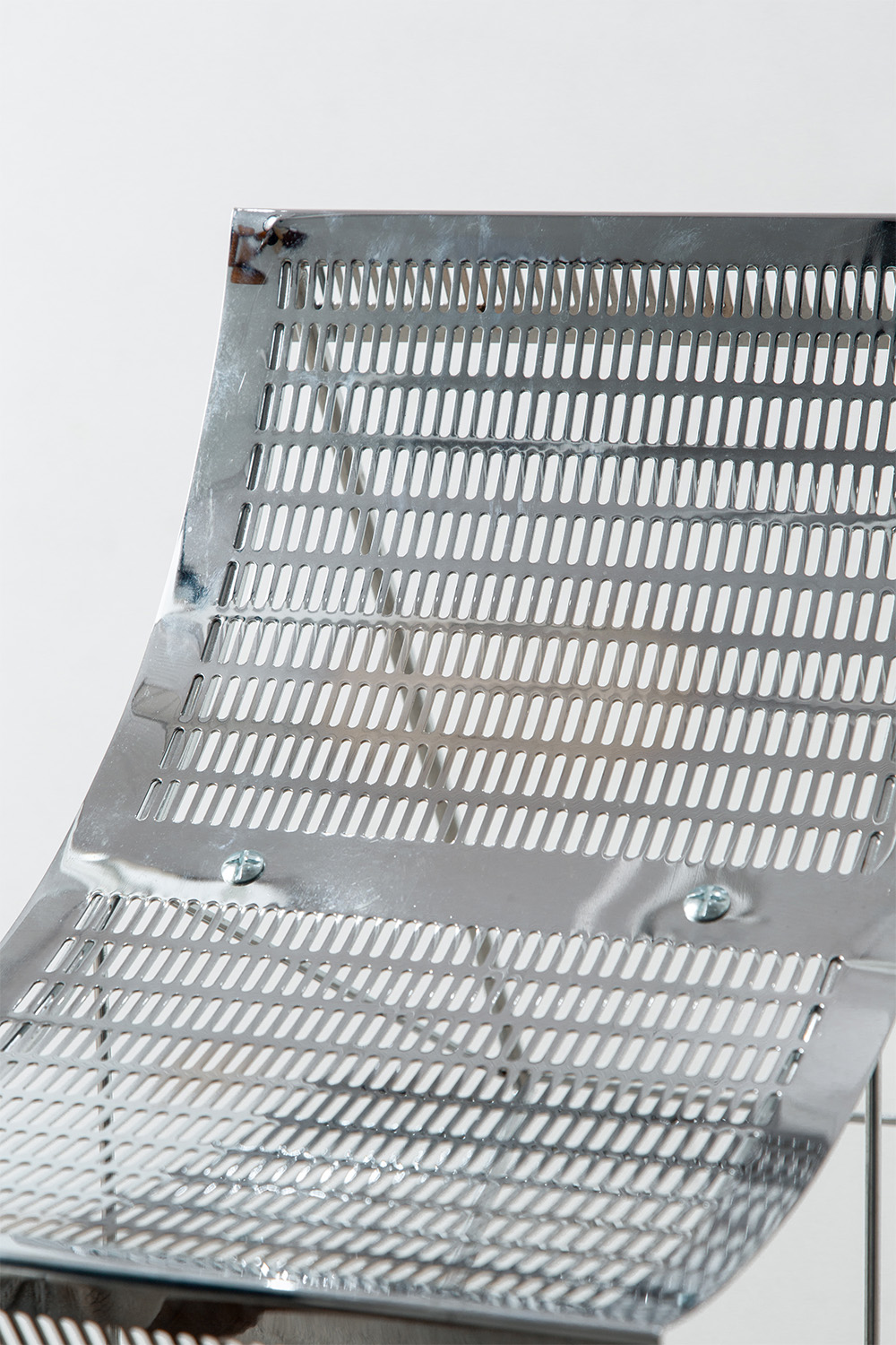 Side Chair by Teruaki Ohashi for LOUIS VUITTON in Steel